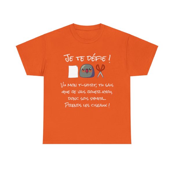 T-shirt "Je te défie au Kyoufoumi !" – Sois sympa, prends les ciseaux ✂️ – Image 5