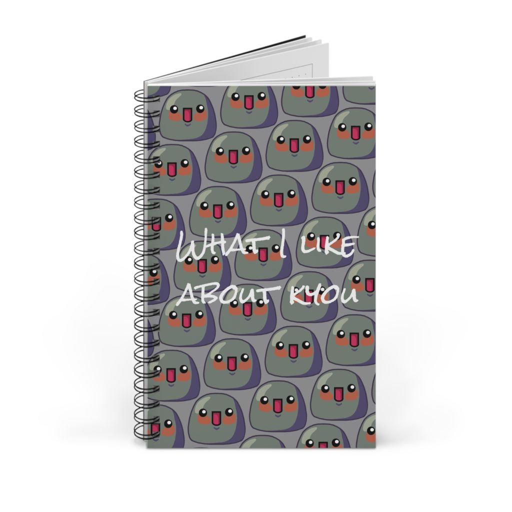 📒 Carnet A5 à spirales "What I Like About Kyou" – Inspiration & Organisation