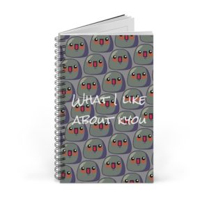 📒 Carnet A5 à spirales "What I Like About Kyou" – Inspiration & Organisation