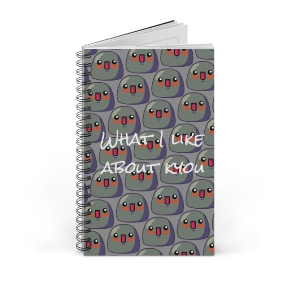 📒 Carnet A5 à spirales "What I Like About Kyou" – Inspiration & Organisation