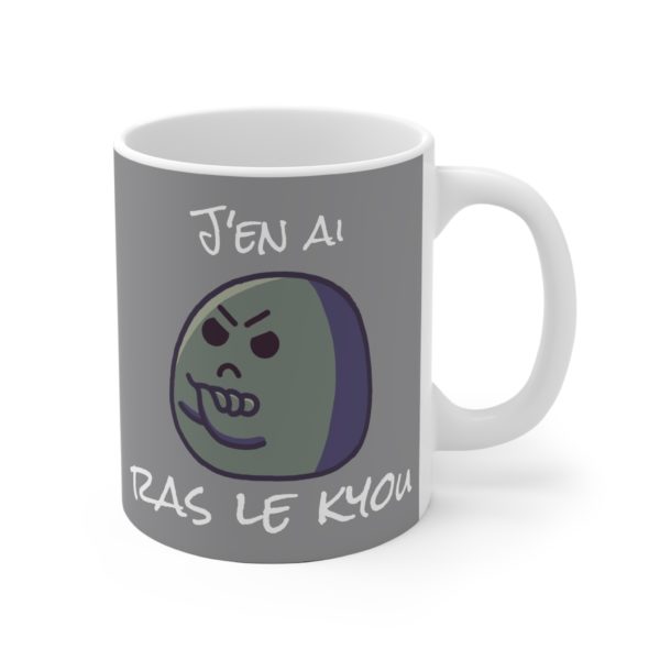 Mug "J’en ai ras le kyou !" – La boisson du râleur ultime ! – Image 4