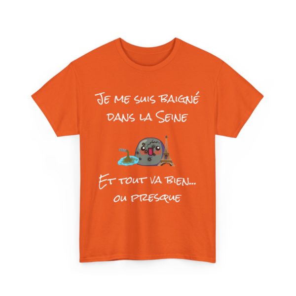 🚰 T-SHIRT "Je me suis baigné dans la Seine... et tout va bien ! (Enfin, presque…)" – Image 17