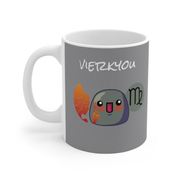 Mug "Vierkyou" – Le café structuré et bien organisé des Vierges ! – Image 2