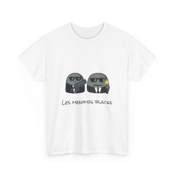T-shirt "Les Menhirs Blacks" – Protection intergalactique en style absolu ! – Image 35