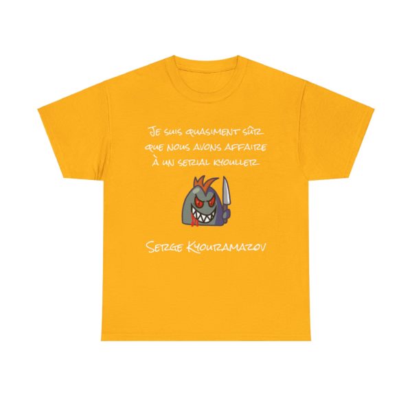 🩸 T-SHIRT "Je suis quasiment sûr que nous avons affaire à un serial Kyouller !" – Humour noir et style culte ! – Image 32