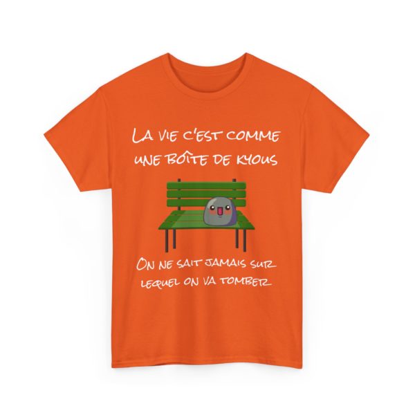 T-shirt "La vie, c'est comme une boîte de Kyous" – Une surprise à chaque instant ! 🎁 – Image 4