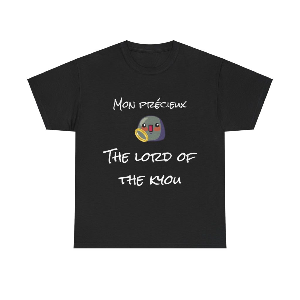 T-shirt humoristique Seigneur des Anneaux avec Kyou et Anneau
