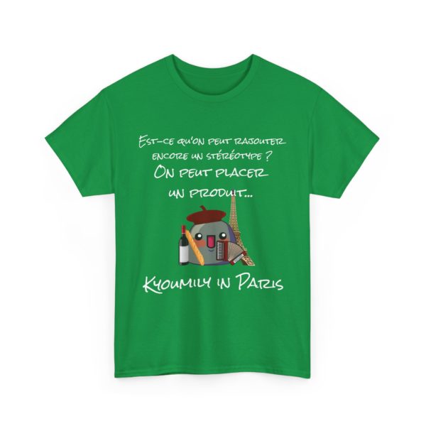 T-shirt "Kyoumily in Paris" – Stéréotypes à la française et humour garanti ! – Image 13