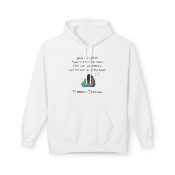 🎶 Hoodie "Heal the World – Make a Better Day for Kyou" – Chaleur, style et vibes positives signées Mikyouel Jackson ! – Image 13
