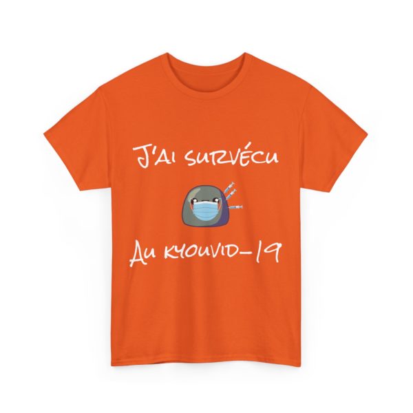 😷 T-shirt "J’ai survécu au Kyouvid-19" – L’humour en post-pandémie ! – Image 7