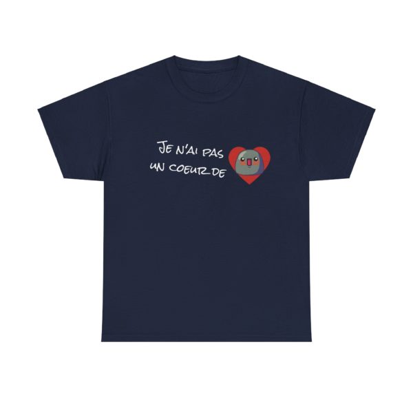 ❤️ T-shirt "Je n’ai pas un cœur de Kyou" – Pour les sensibles qui ont du style ! – Image 13