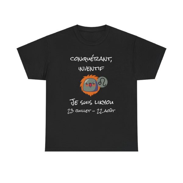 T-shirt Lion astrologie humour Les Kyous