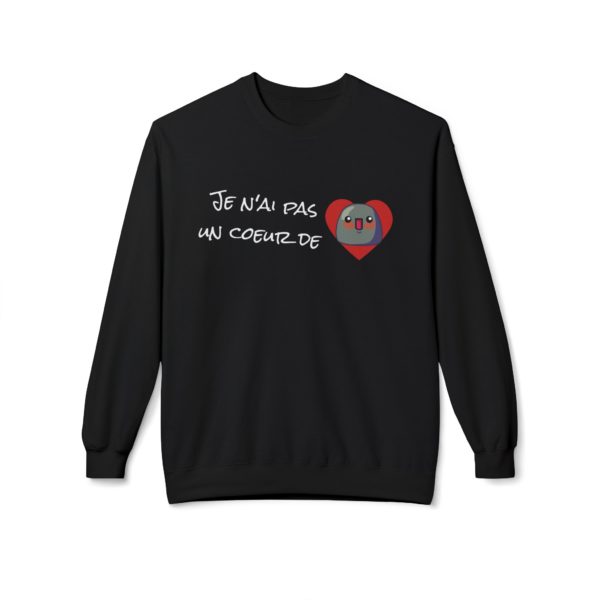 🧥 Sweatshirt "Je n’ai pas un cœur de Kyou" – Un grand cœur sous un sweat ultra-doux ! – Image 13