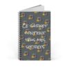 📖 Carnet A5 "Ce carnet contient tous mes secrets" – Chut… c’est top secret ! 🔒🤫 – Image 10