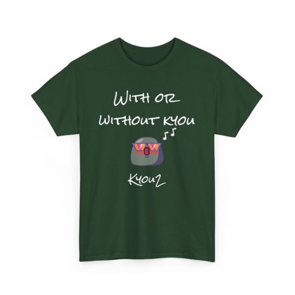 🎶 T-shirt "With or Without Kyou" – Pour les fans de rock et d’humour ! – Image 22
