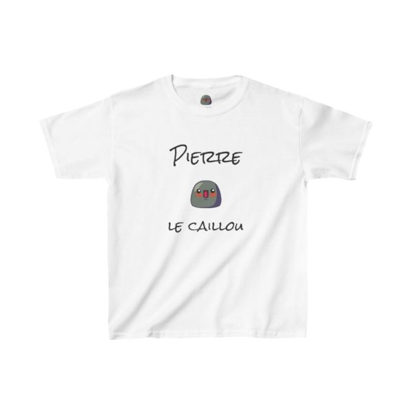 🪨 T-shirt Enfant "Pierre le Caillou" – Doux, confortable et prêt pour l’aventure ! – Image 3
