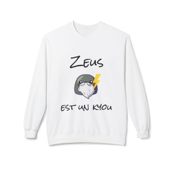 ⚡ Sweatshirt "Zeus est un Kyou" – Un style mythologique et puissant ! – Image 5