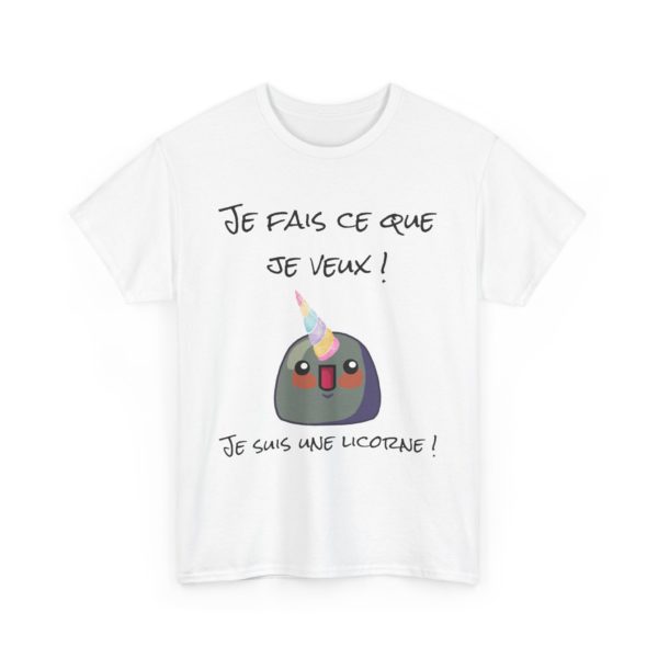 T-shirt "Je fais ce que je veux, je suis une licorne !" – Parce qu’un Kyou licorne, c’est magique ! – Image 33