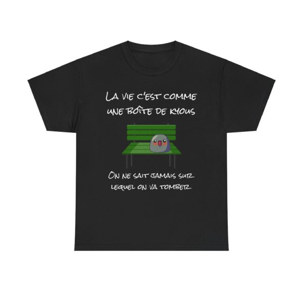 T-shirt "La vie, c'est comme une boîte de Kyous" – Une surprise à chaque instant ! 🎁 – Image 23