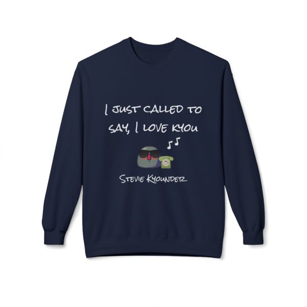 🎶 Sweatshirt "I Just Called to Say I Love Kyou" – Un câlin en musique ! – Image 6