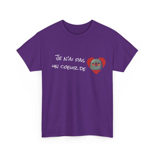 ❤️ T-shirt "Je n’ai pas un cœur de Kyou" – Pour les sensibles qui ont du style ! – Image 21