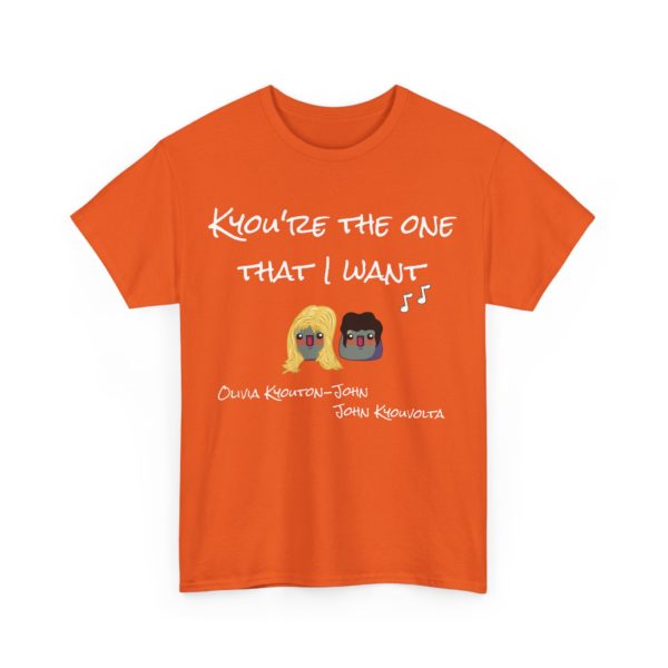 🎶 T-shirt Kyou’re the One That I Want – Humour & Nostalgie 🎤 – Image 7