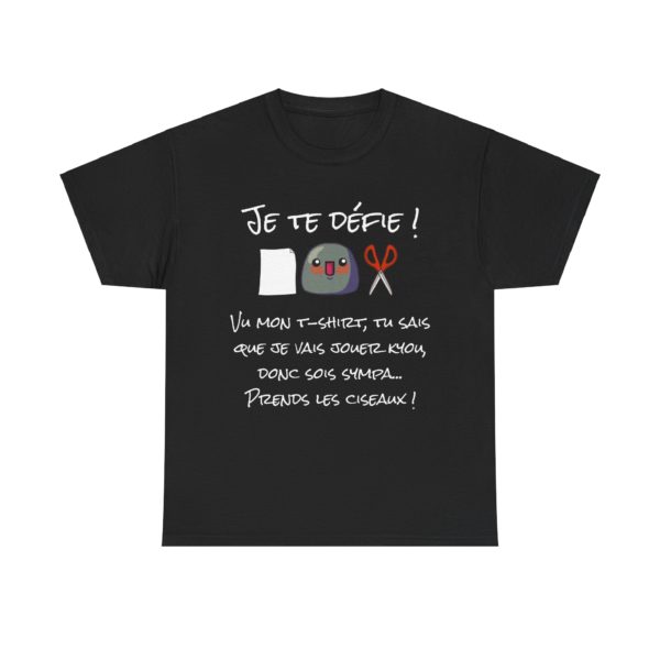 T-shirt "Je te défie au Kyoufoumi !" – Sois sympa, prends les ciseaux ✂️ – Image 29