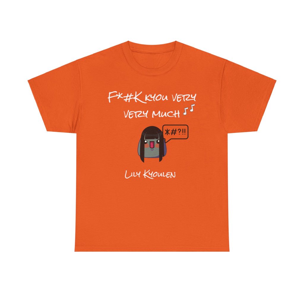 T-shirt F#k Kyou Lily Kyoullen humour pop culture