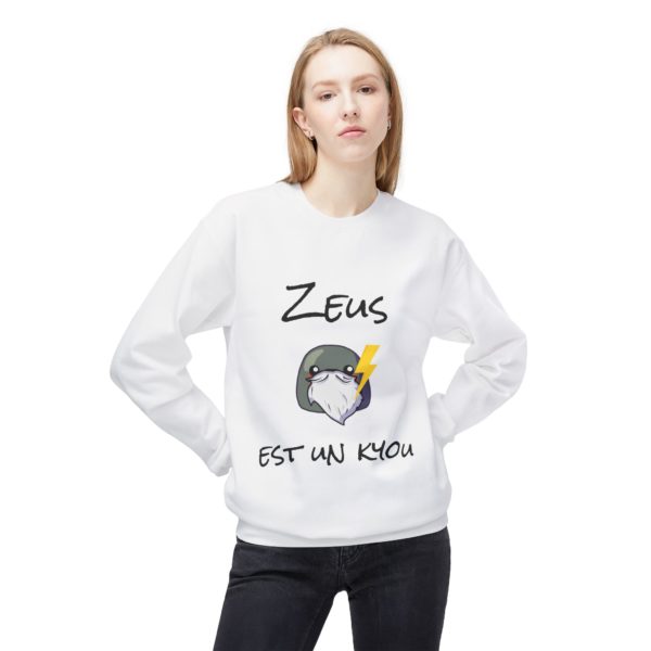 ⚡ Sweatshirt "Zeus est un Kyou" – Un style mythologique et puissant ! – Image 7