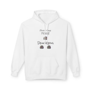 Hoodie humoristique "Faire d’une pierre deux kyous"