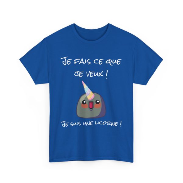 T-shirt "Je fais ce que je veux, je suis une licorne !" – Parce qu’un Kyou licorne, c’est magique ! – Image 13