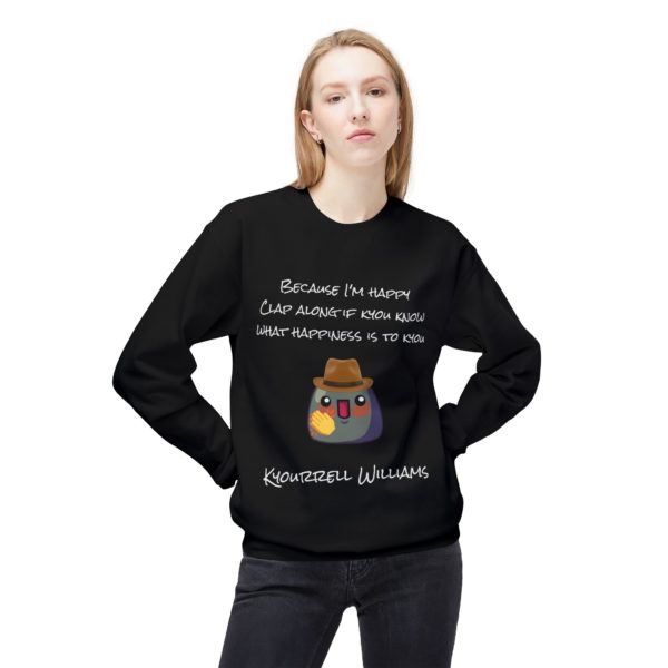 Sweatshirt Happy Kyous inspiré de Pharrell Williams