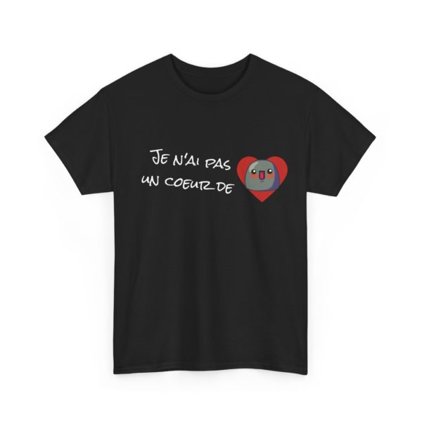 ❤️ T-shirt "Je n’ai pas un cœur de Kyou" – Pour les sensibles qui ont du style ! – Image 4