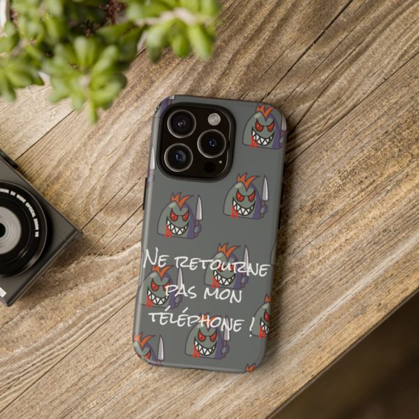 Coque de téléphone "Ne retourne pas mon téléphone" – Killer Kyou veille au grain ! – Image 224