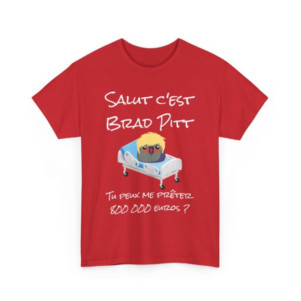 T-shirt "Salut c'est Brad Pitt" – L'arnaque du siècle sur un t-shirt ! – Image 13