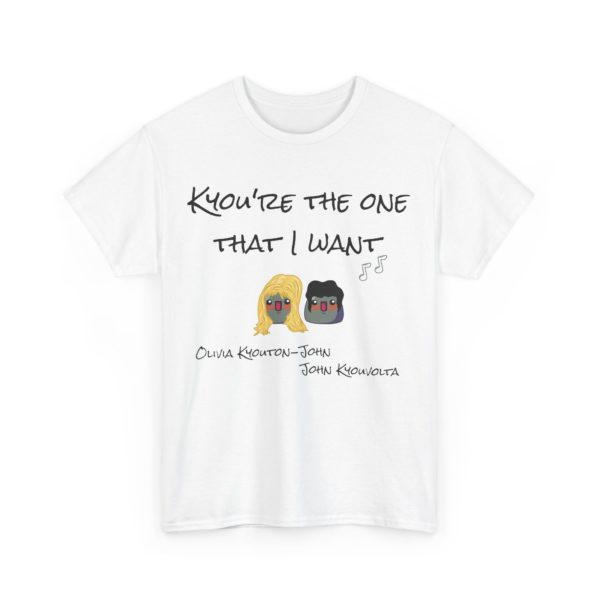 🎶 T-shirt Kyou’re the One That I Want – Humour & Nostalgie 🎤 – Image 31