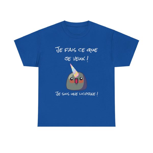 T-shirt "Je fais ce que je veux, je suis une licorne !" – Parce qu’un Kyou licorne, c’est magique ! – Image 11