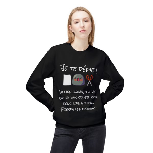 🖐️ Sweatshirt "Je te défie au Kyoufoumi !" – Le défi ultime du pierre-feuille-ciseaux revisité – Image 7