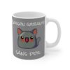 Mug "Boisson garantie sans poil" – Adopte un Cha-You, sans les inconvénients ! – Image 4