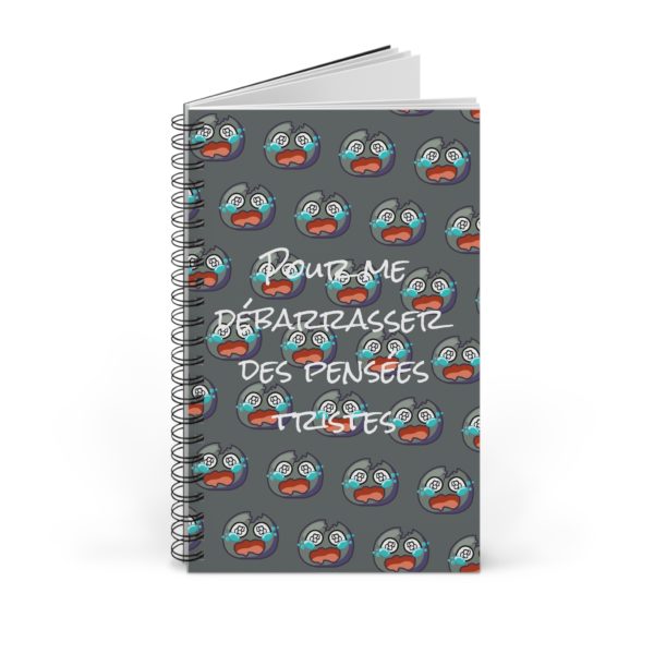 📓 Carnet "Pour me débarrasser de mes pensées tristes" – Écris, libère, respire ! 💭 – Image 6