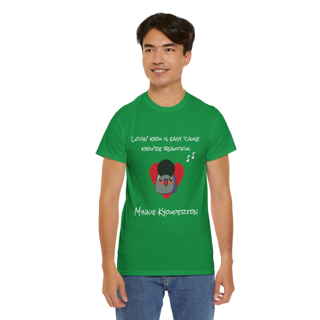 T-shirt humoristique Lovin' Kyou, inspiré de Minnie Riperton