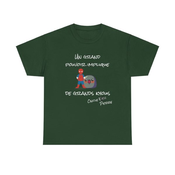 T-shirt humoristique super-héros citation détournée