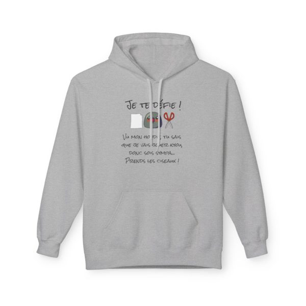 🖐️ Hoodie "Je te défie au Kyoufoumi !" – Gagne au Chifoumi avec style et confort – Image 2