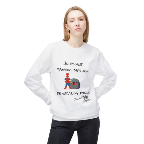 🕷️ Sweat "Un grand pouvoir implique de grands Kyous" – Approuvé par l’Oncle… Pierre ! – Image 15
