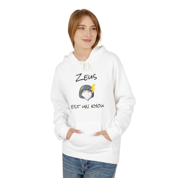 ⚡ Hoodie "Zeus est un Kyou" – Le sweat à capuche des divinités ! – Image 7