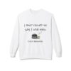 🎶 Sweatshirt "I Just Called to Say I Love Kyou" – Un câlin en musique ! – Image 13