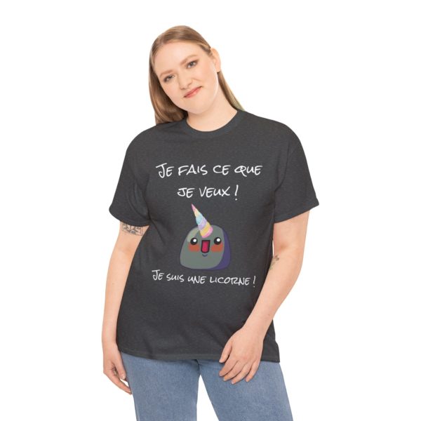 T-shirt "Je fais ce que je veux, je suis une licorne !" – Parce qu’un Kyou licorne, c’est magique ! – Image 10