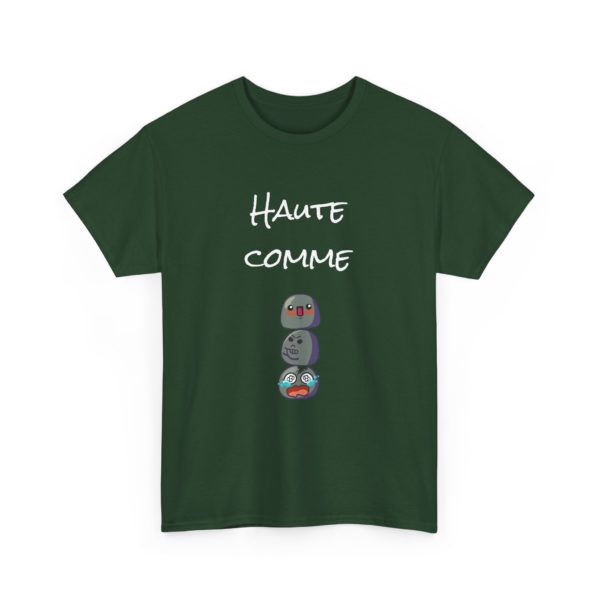 T-shirt "Haute comme 3 Kyous" – L’humour n’a pas de taille ! – Image 29