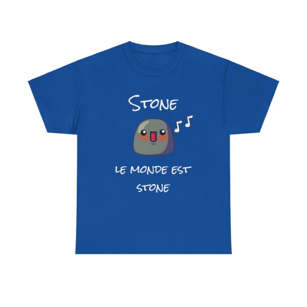T-shirt "Stone, le monde est stone" – Un hommage culte en mode Kyou – Image 27