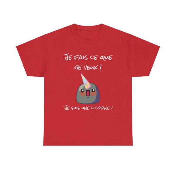T-shirt "Je fais ce que je veux, je suis une licorne !" – Parce qu’un Kyou licorne, c’est magique ! – Image 23